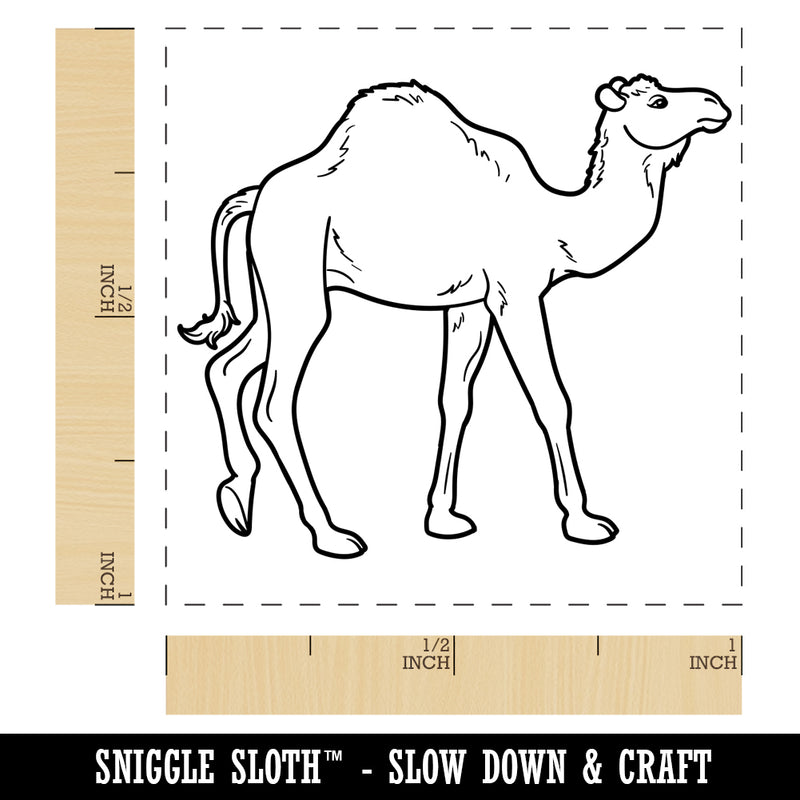 Dromedary Camel Self-Inking Rubber Stamp Ink Stamper