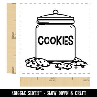 Cookie Jar Self-Inking Rubber Stamp Ink Stamper