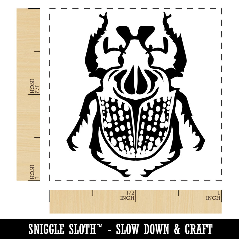 Goliath Beetle Giant Insect Self-Inking Rubber Stamp Ink Stamper