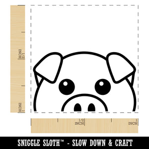 Peeking Pig Self-Inking Rubber Stamp Ink Stamper