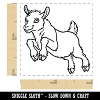 Jumping Baby Goat Self-Inking Rubber Stamp Ink Stamper