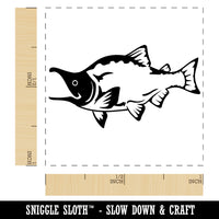 Sockeye Salmon Fish Self-Inking Rubber Stamp Ink Stamper