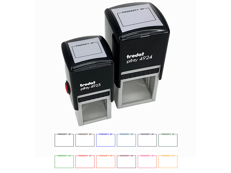 Simple Property of Label Self-Inking Rubber Stamp Ink Stamper