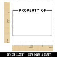 Simple Property of Label Self-Inking Rubber Stamp Ink Stamper