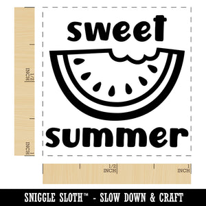 Sweet Summer Watermelon Self-Inking Rubber Stamp Ink Stamper