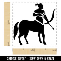 Centaur Mythical Creature Half Horse Man Saggitarius Self-Inking Rubber Stamp Ink Stamper