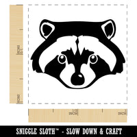 Raccoon Trash Panda Head Self-Inking Rubber Stamp Ink Stamper