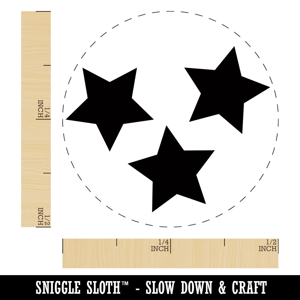 Star Scatter Chicken Egg Rubber Stamp