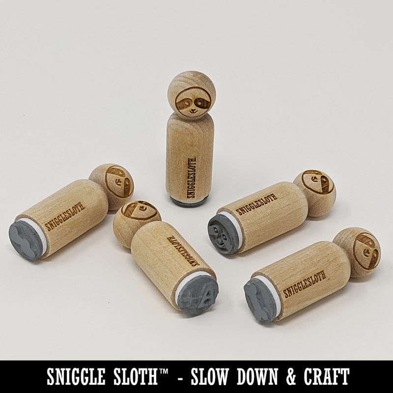 Oh No Panic Mistake Sweating Reaction Rubber Stamp for Stamping Crafting Planners