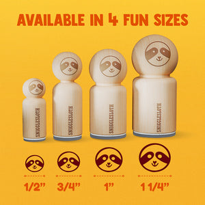 Silly Monkey Round Head Ape Chimpanzee Rubber Stamp for Stamping Crafting Planners