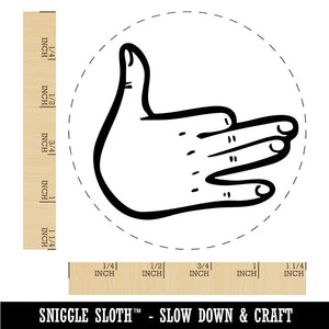Dog Shadow Puppet Hand Rubber Stamp for Stamping Crafting Planners
