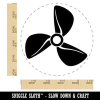 Propeller Boat Plane Aviation Pilot Fan Wing Blade Rubber Stamp for Stamping