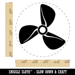Propeller Boat Plane Aviation Pilot Fan Wing Blade Rubber Stamp for Stamping