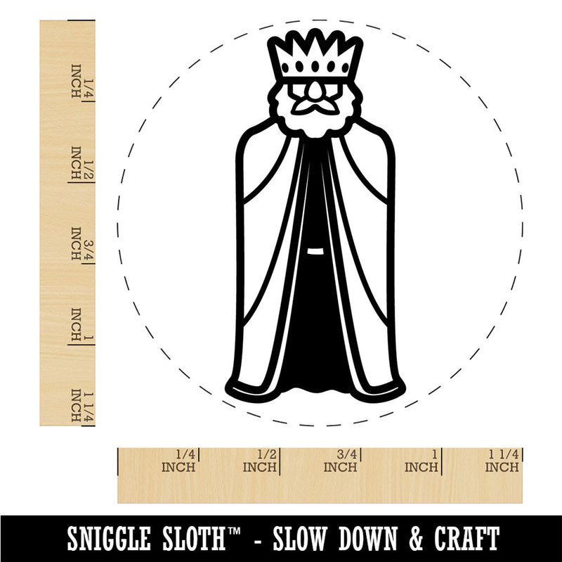 Regal Noble King Medieval Crown Rubber Stamp for Stamping Crafting Planners