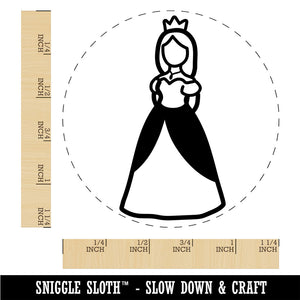 Regal Noble Princess Medieval Crown Rubber Stamp for Stamping Crafting Planners