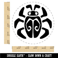 Tribal Southwestern Bug Insect Beetle Rubber Stamp for Stamping Crafting Planner