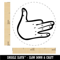 Dog Shadow Puppet Hand Rubber Stamp for Stamping Crafting Planners