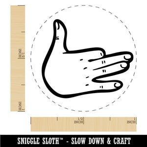 Dog Shadow Puppet Hand Rubber Stamp for Stamping Crafting Planners