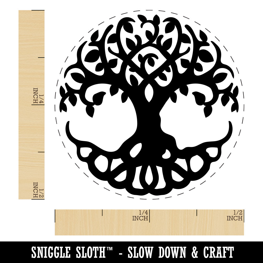 rubber stamp tree of life Tree of Life Rubber Stamp for Stamping Crafting Planners – Sniggle Sloth