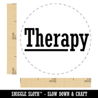 Therapy Appointment Rubber Stamp for Stamping Crafting Planners