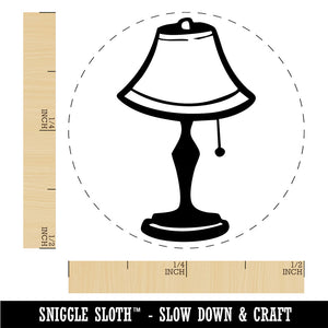 Classic Desk Lamp with Shade and Pull String Rubber Stamp for Stamping Crafting