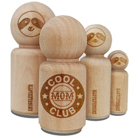 Cool Mom Club Award Star Family Rubber Stamp for Stamping Crafting Planners