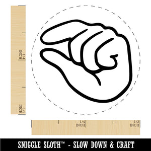 Hand Pinching Fingers Rubber Stamp for Stamping Crafting Planners