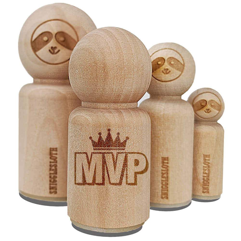 MVP Most Valuable Person Sports Competition Award Rubber Stamp for Stamping