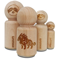 Tribal African Lion Big Cat King Rubber Stamp for Stamping Crafting Planners