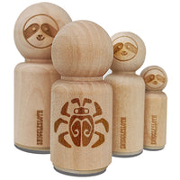 Tribal Southwestern Bug Insect Beetle Rubber Stamp for Stamping Crafting Planner