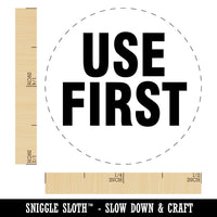 Use First Production Inventory Management Manufacturing Label Rubber Stamp