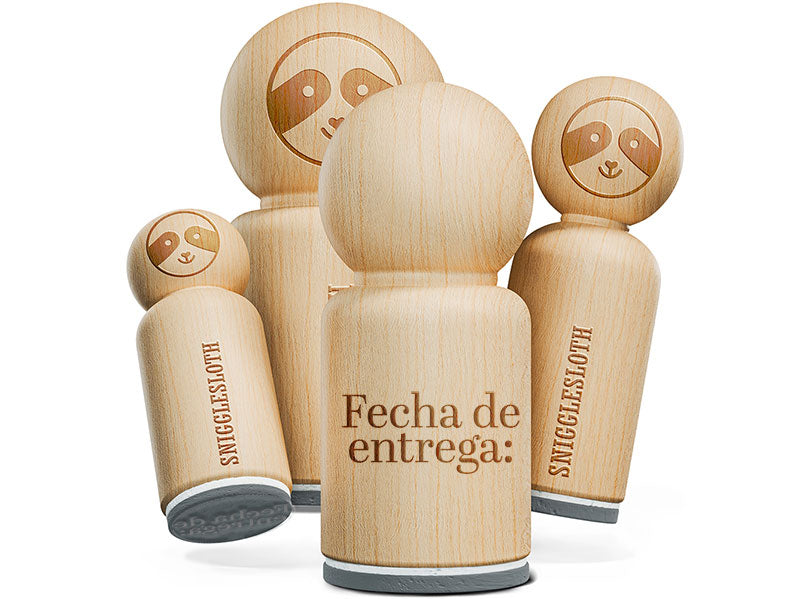 Fecha de Entrega Due Date Class School Homework Rubber Stamp for Stamping Crafting Planners