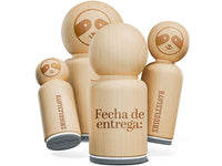 Fecha de Entrega Due Date Class School Homework Rubber Stamp for Stamping Crafting Planners