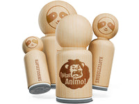 Mas Animo Lion Spanish Encouragement Teacher Stamp Rubber Stamp for Stamping Crafting Planners