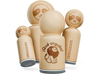 Que Orgullo Spanish Proud Lion Teacher Stamp Rubber Stamp for Stamping Crafting Planners