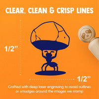 Strong Ant Insect Lifting Rock Stone Power Rubber Stamp for Stamping Crafting Planners