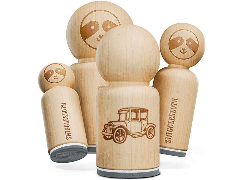 Vintage Car Vehicle Old Fashion Rubber Stamp for Stamping Crafting Planners