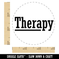 Therapy Appointment Rubber Stamp for Stamping Crafting Planners