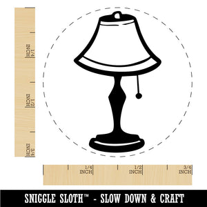 Classic Desk Lamp with Shade and Pull String Rubber Stamp for Stamping Crafting
