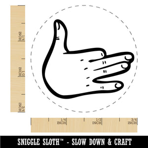Dog Shadow Puppet Hand Rubber Stamp for Stamping Crafting Planners