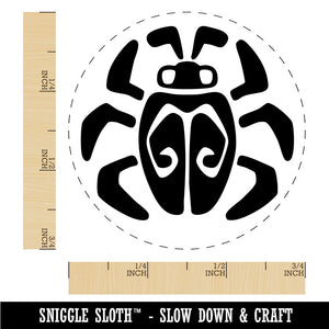 Tribal Southwestern Bug Insect Beetle Rubber Stamp for Stamping Crafting Planner