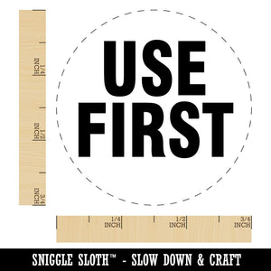 Use First Production Inventory Management Manufacturing Label Rubber Stamp