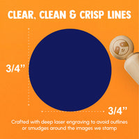 Funny Concerned Confused Disturbed Teacher Cat Paper Homework Rubber Stamp for Stamping Crafting Planners