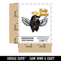 Holy Moley Angel Mole Wings and Halo Waterproof Vinyl Phone Tablet Laptop Water Bottle Car Window Bumper Decal Sticker Set - 5 Pack