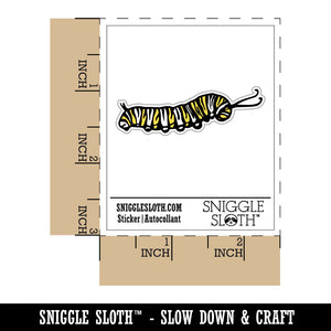 Monarch Caterpillar Butterfly Bug Waterproof Vinyl Phone Tablet Laptop Water Bottle Car Window Bumper Decal Sticker Set - 5 Pack