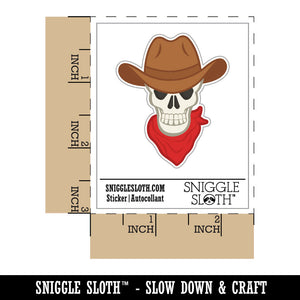 Bandit Outlaw Skull Cowboy