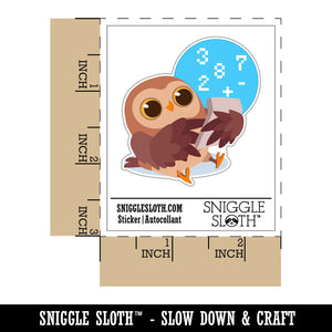 Calculating Math Owl Calculator Bird