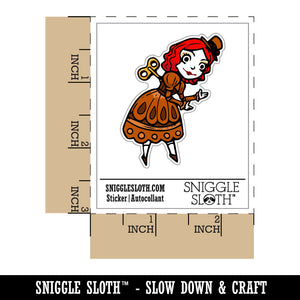Clockwork Steampunk Woman Doll