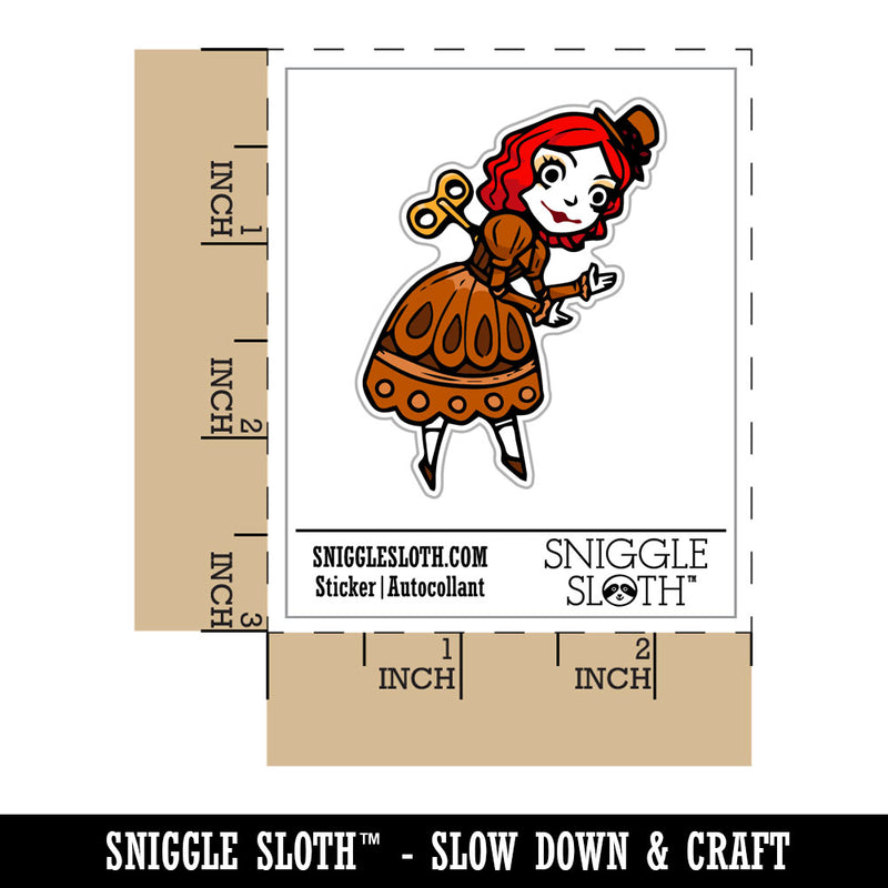 Clockwork Steampunk Woman Doll
