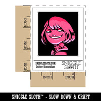 Devious Diabolic Mischievous Smile Trouble Girl